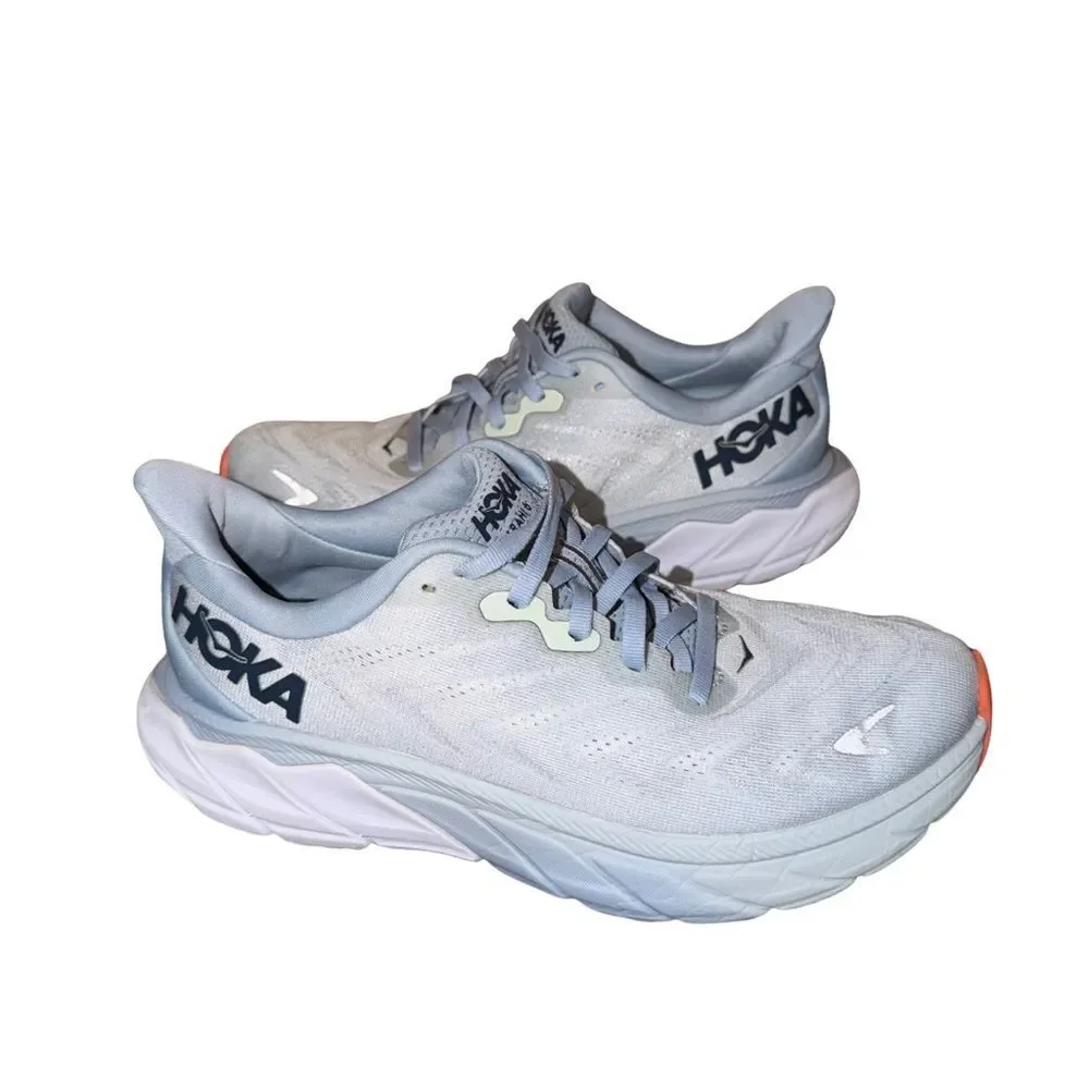 Hoka Arahi 6 Women's Light Gray Athletic Shoes size 7B